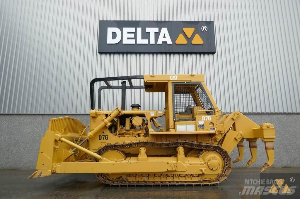 CAT D7G Ex-army Bulldozer på larvebånd
