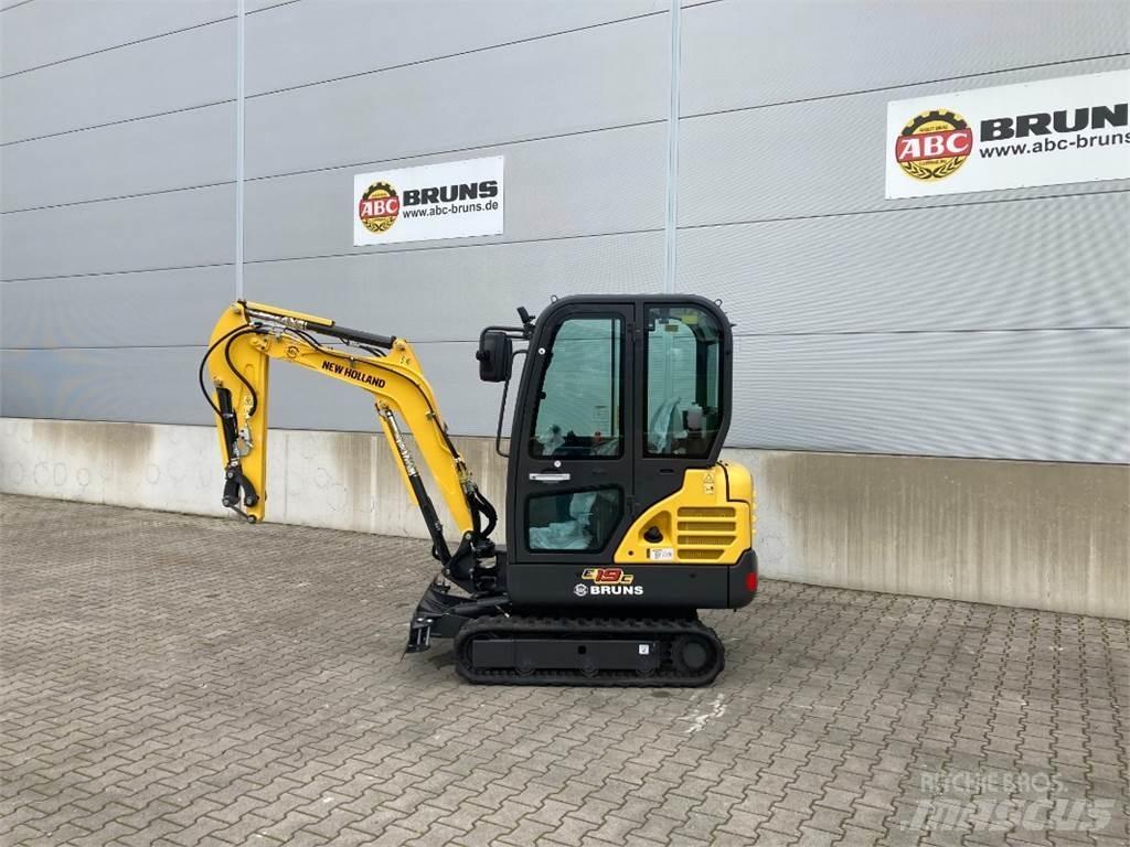 New Holland E 19C Minigravemaskiner