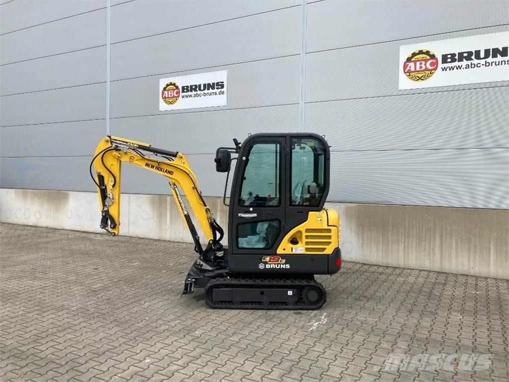 New Holland E 19C Minigravemaskiner