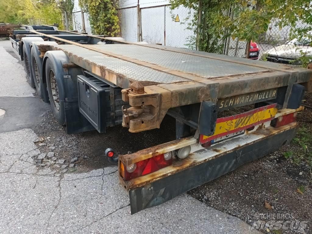 Schmitz Cargobull Semi-trailer med containerramme