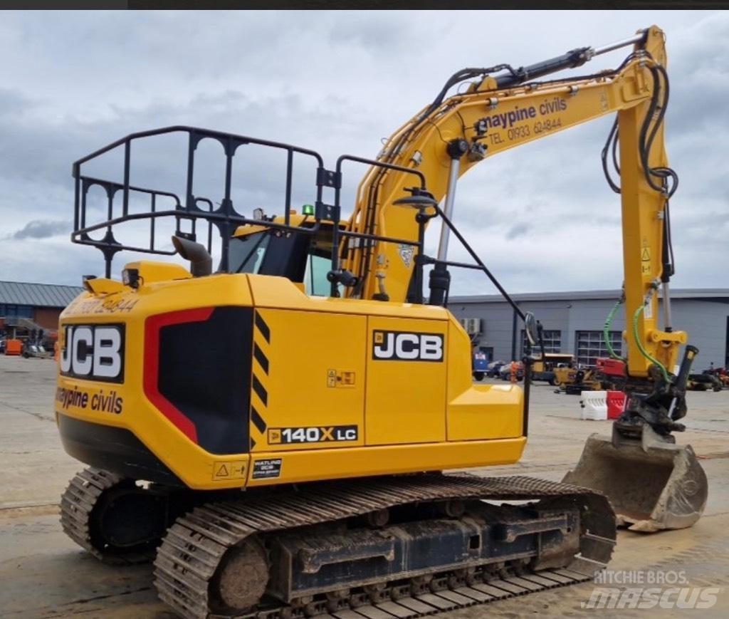 JCB 140X Steelwrist Gravemaskiner på larvebånd