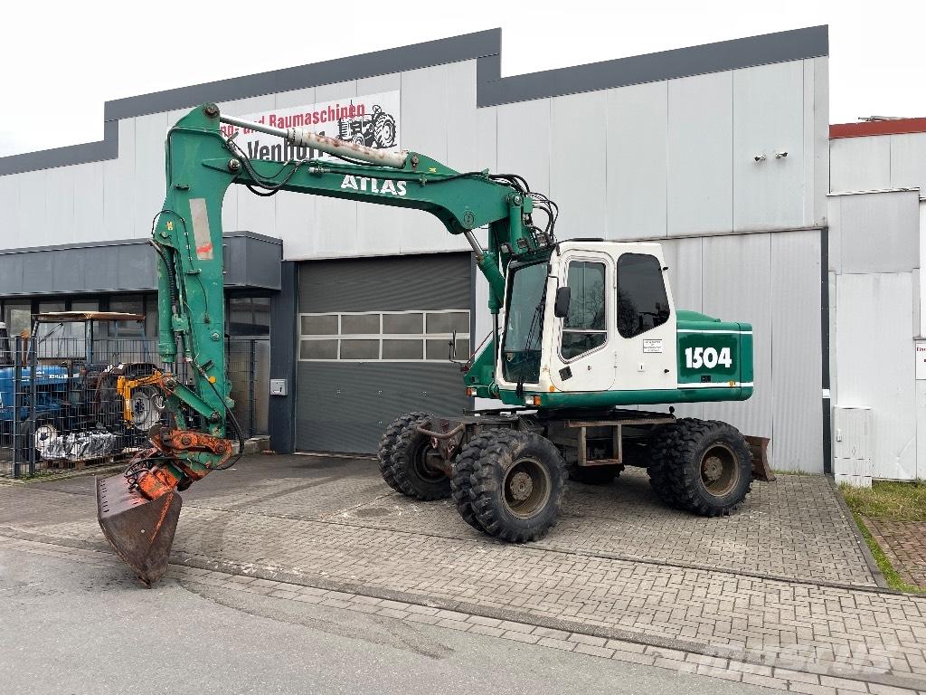 Atlas 1504 Gravemaskiner på hjul