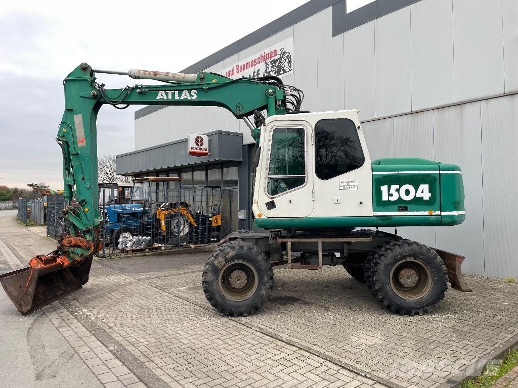 Atlas 1504 Gravemaskiner på hjul