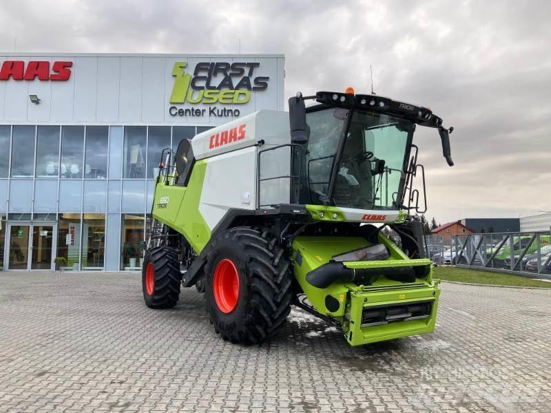 CLAAS TRION 650 Mejetærskere