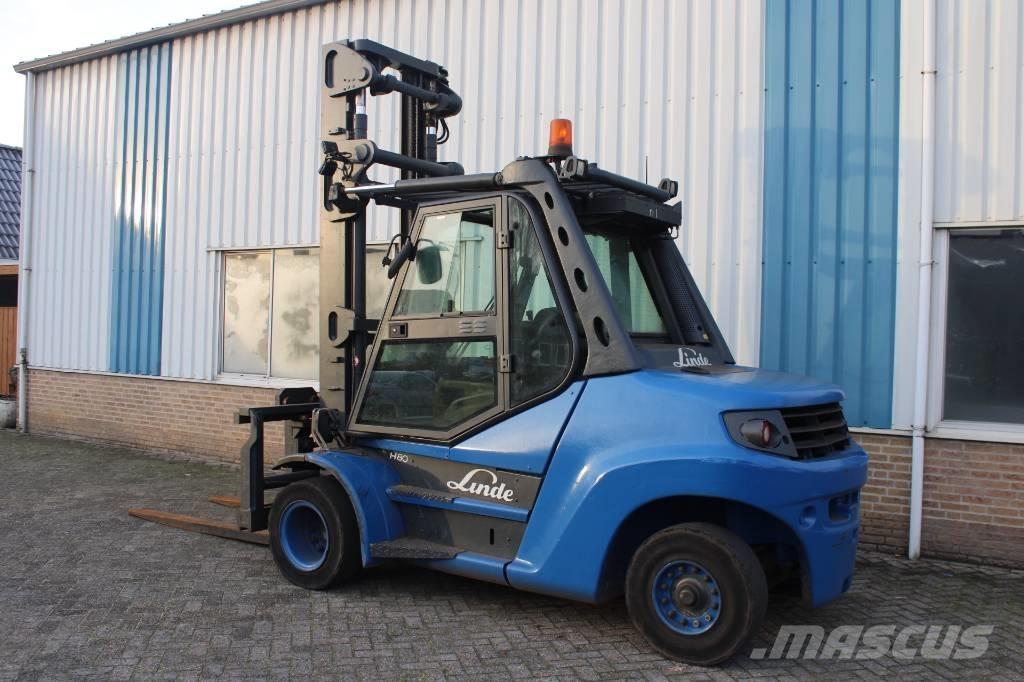 Linde H 80 D 900 Diesel gaffeltrucks