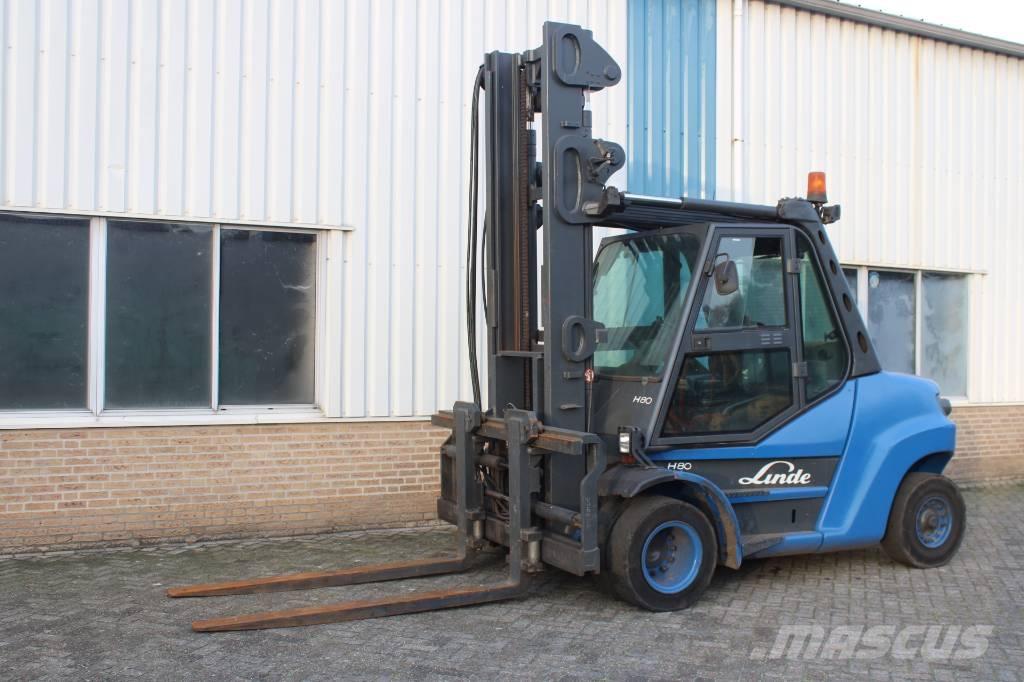 Linde H 80 D 900 Diesel gaffeltrucks