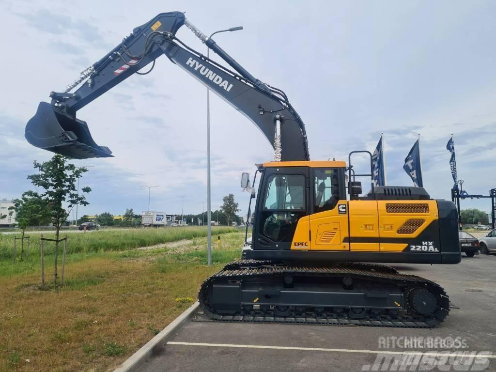 Hyundai HX220AL Gravemaskiner på larvebånd