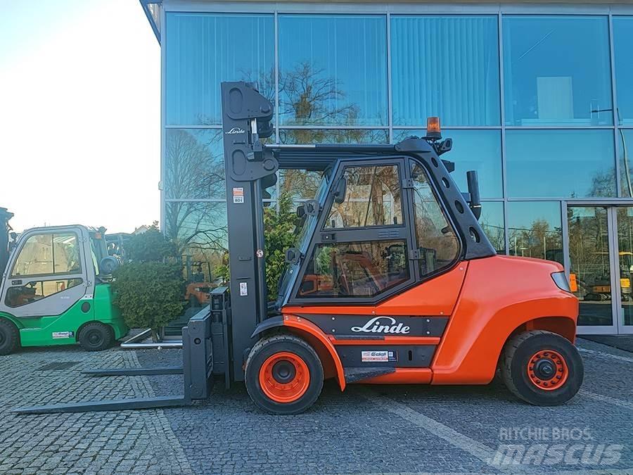 Linde H80D-02/900 Diesel gaffeltrucks