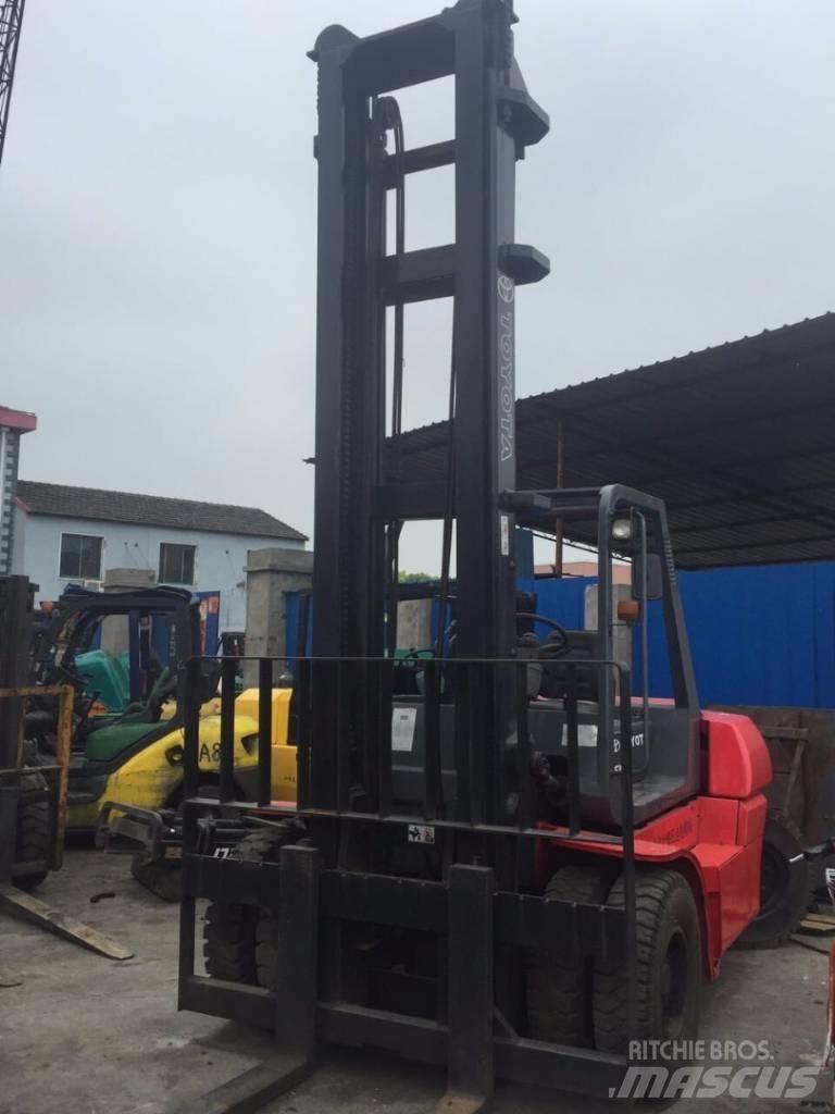 Toyota 8 Ton Diesel gaffeltrucks