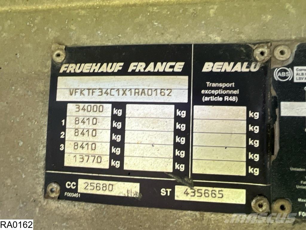 Benalu kipper Semi-trailer med tip