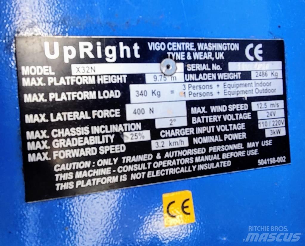 UpRight X32N Saxlifte