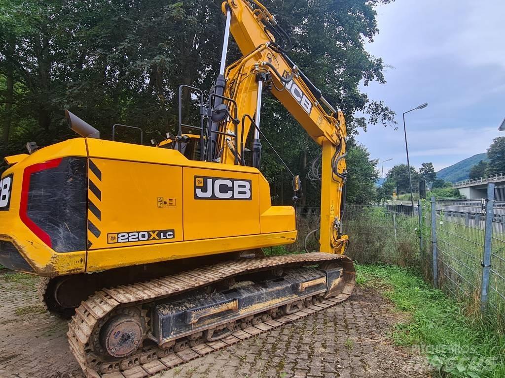 JCB 220X LC Gravemaskiner på larvebånd