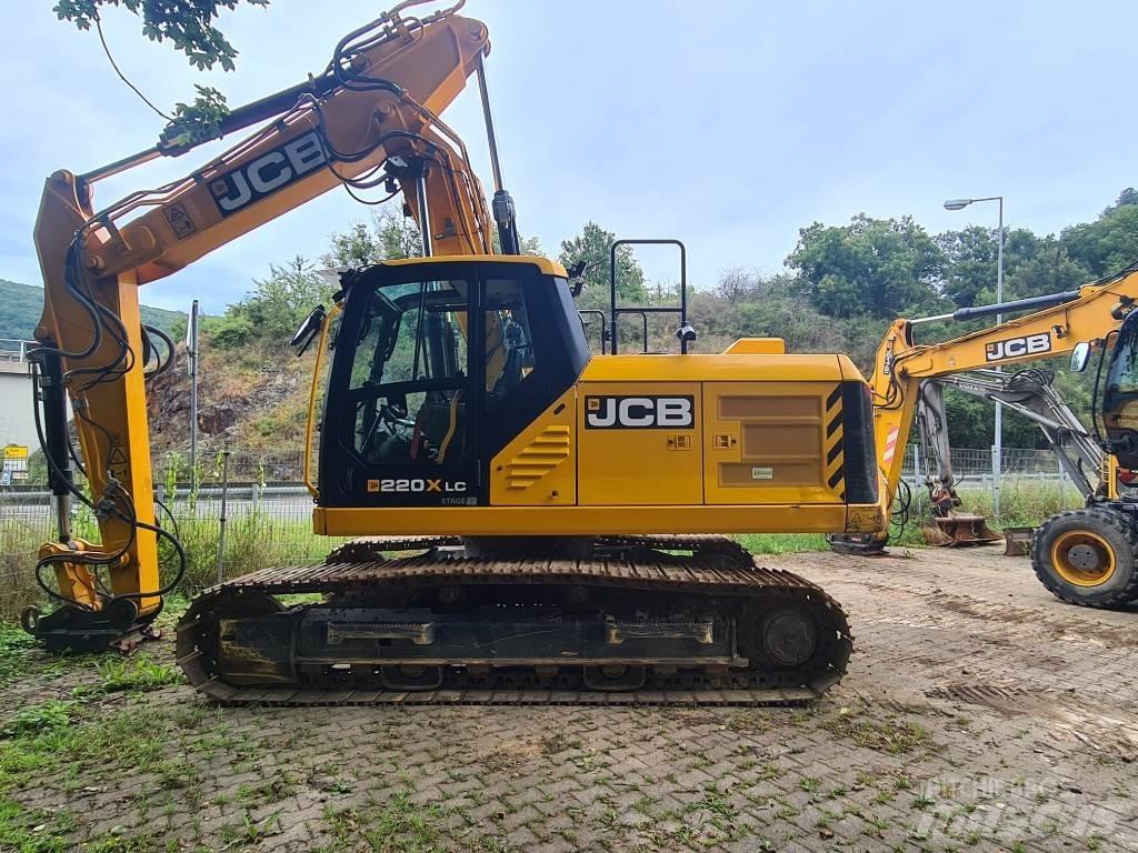 JCB 220X LC Gravemaskiner på larvebånd