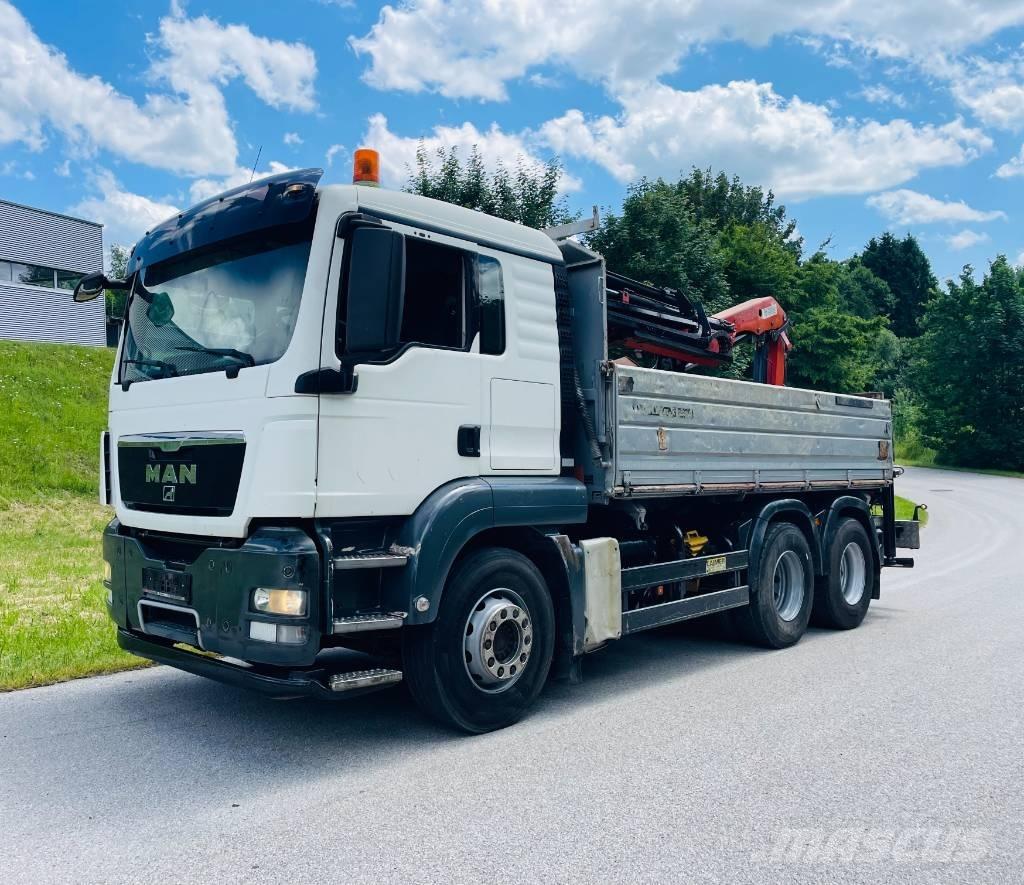 MAN TGS 26.440 Lastbil med kran