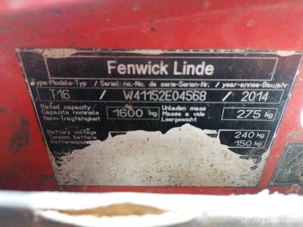 Linde T16 El-palleløftere