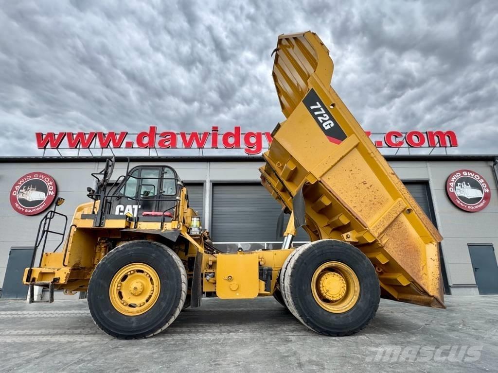 CAT 772G Knækstyrede dumpere