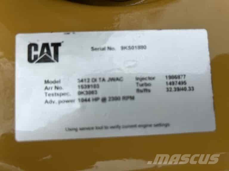 CAT 3412E Marinemotorenheder