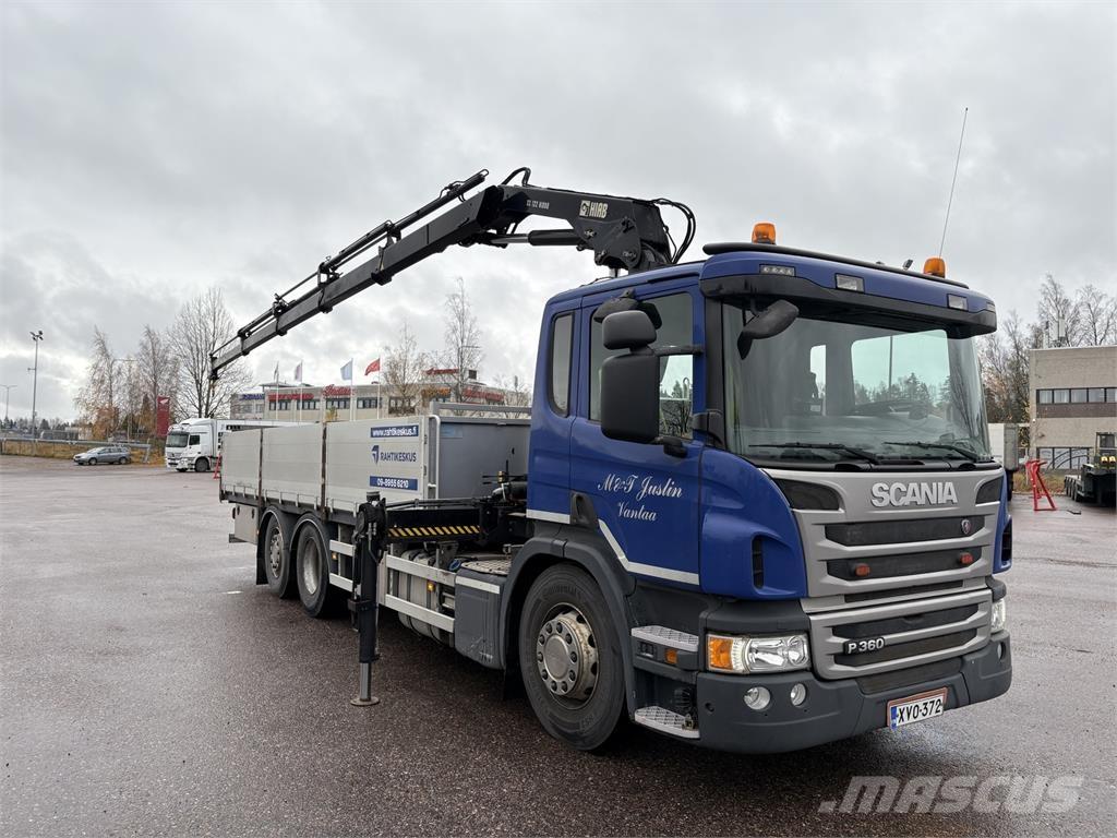 Scania P360 6x2*4 Lastbil med kran