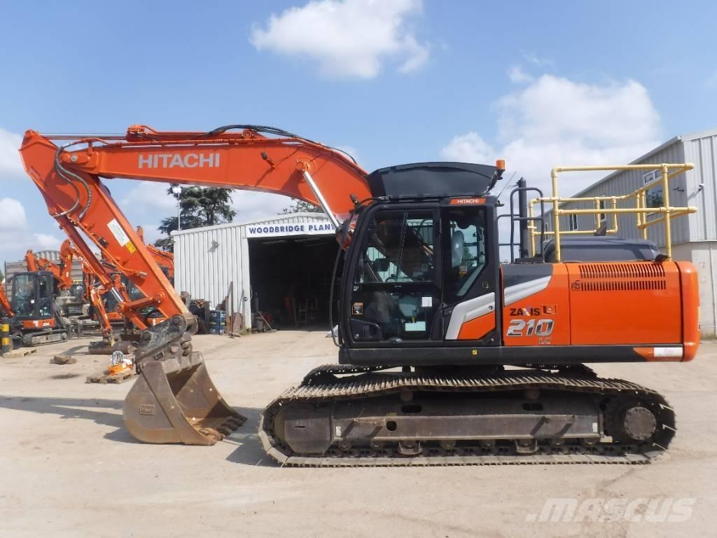 Hitachi ZX 210 LC-7 Gravemaskiner på larvebånd