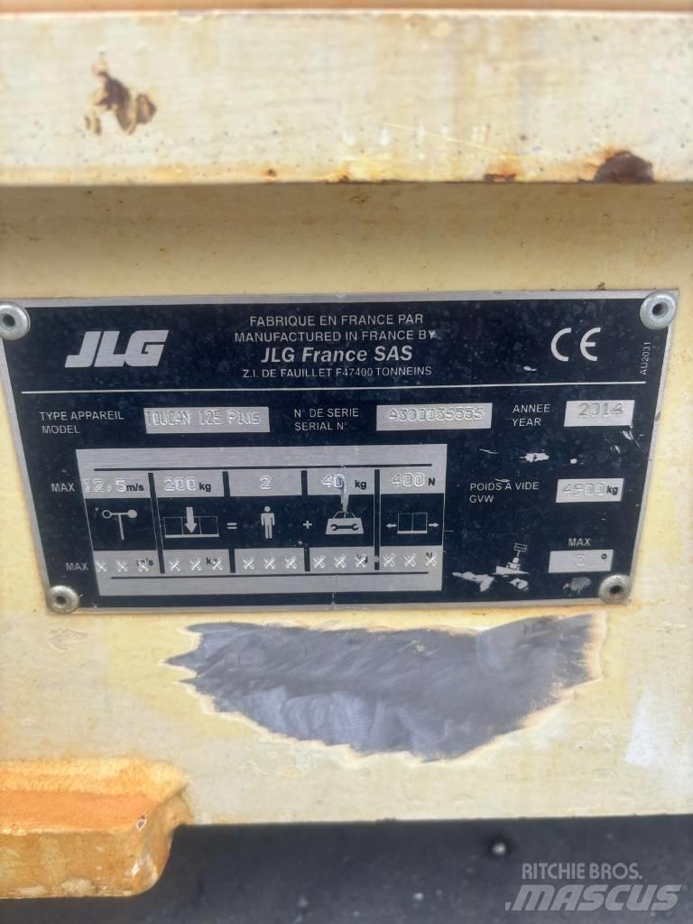 JLG Toucan 12 E Plus Bomlifte med knækarm