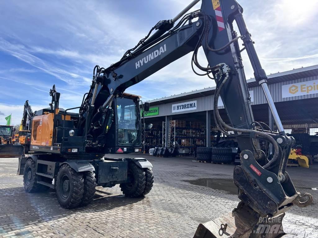 Hyundai HX 170ACR Gravemaskiner på hjul