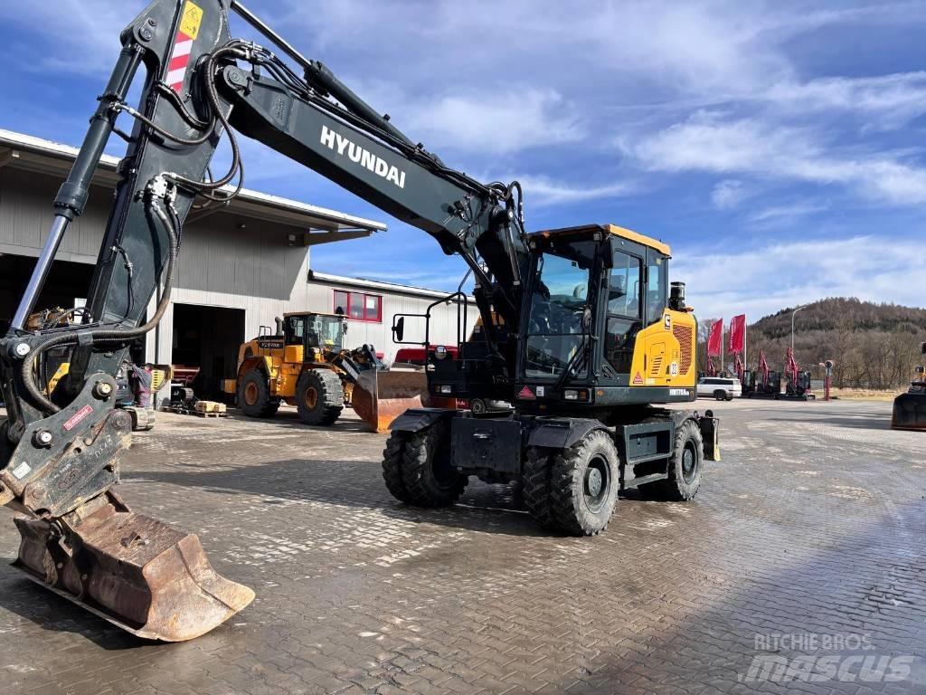 Hyundai HX 170ACR Gravemaskiner på hjul
