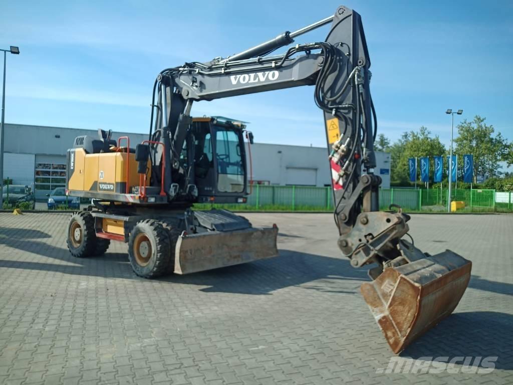Volvo EW 180 E Gravemaskiner på hjul