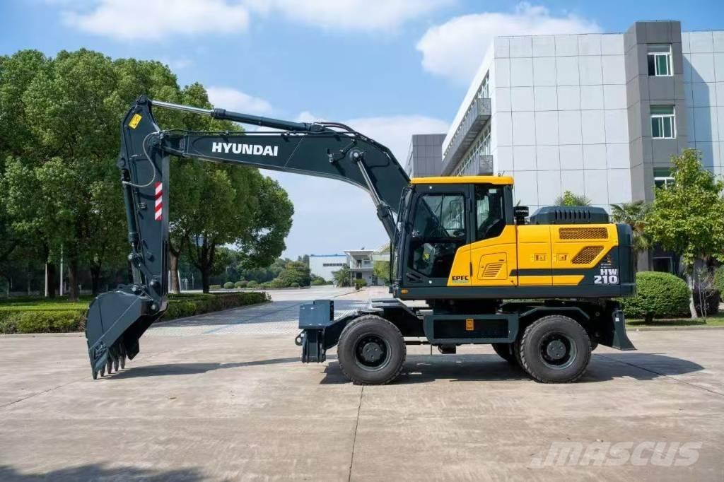 Hyundai HW 210 A Gravemaskiner på hjul