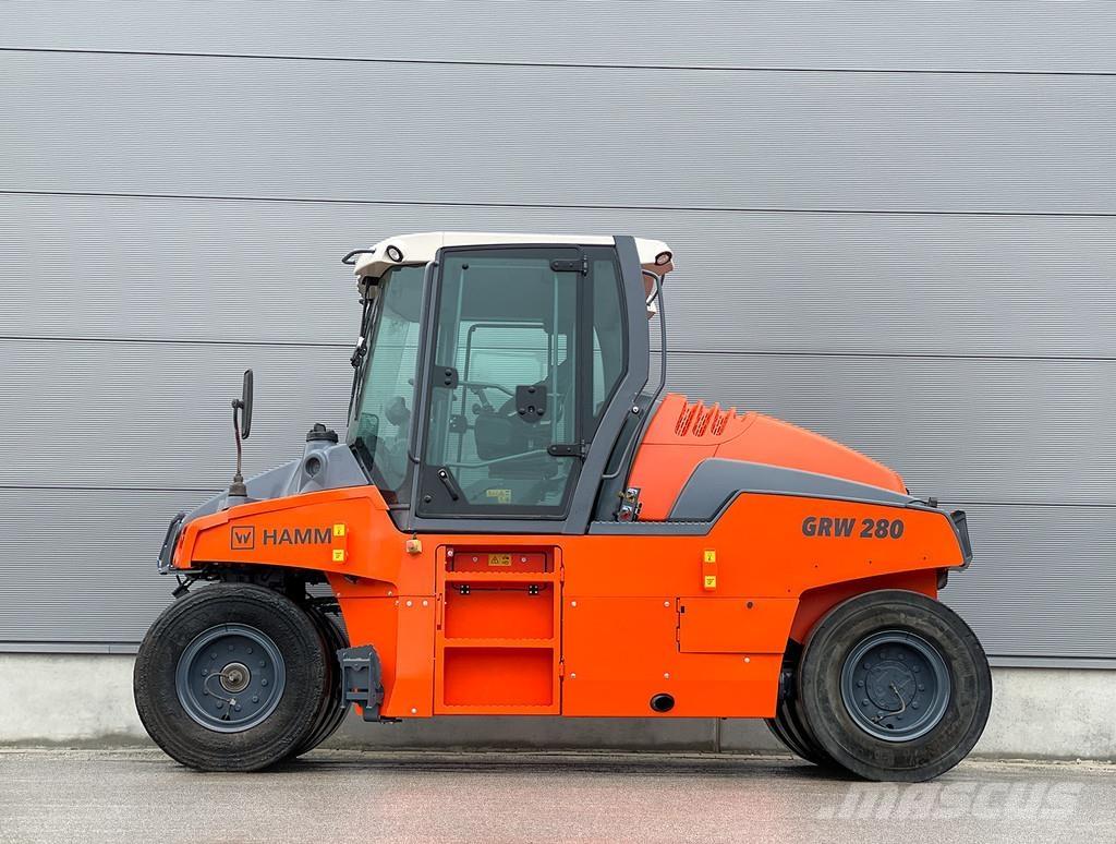 Hamm GRW 280-10 Tromle med luftdæk