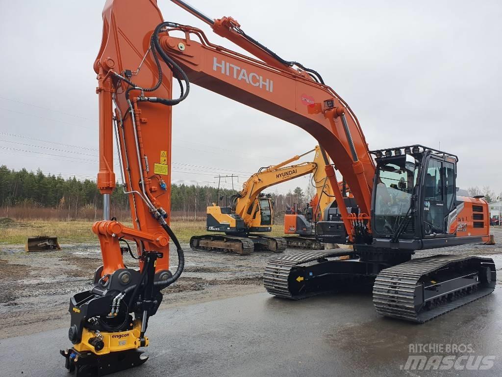 Hitachi ZX250LC-7 Gravemaskiner på larvebånd