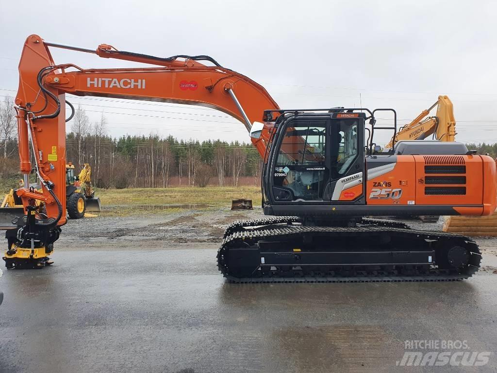 Hitachi ZX250LC-7 Gravemaskiner på larvebånd