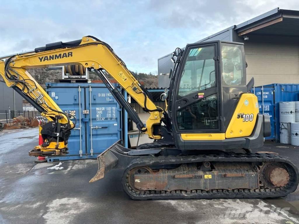 Yanmar SV 100-2A Midi-gravemaskiner 7t - 12t