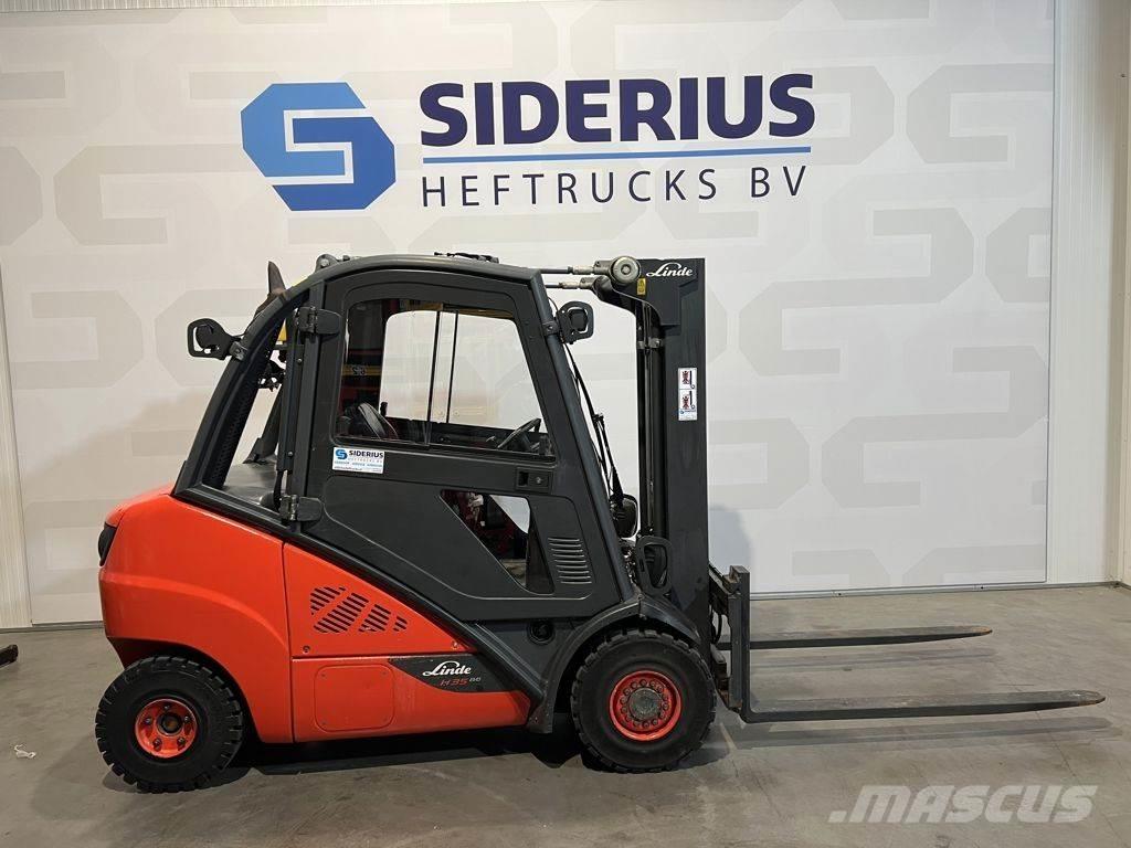 Linde H35D-02 Diesel gaffeltrucks