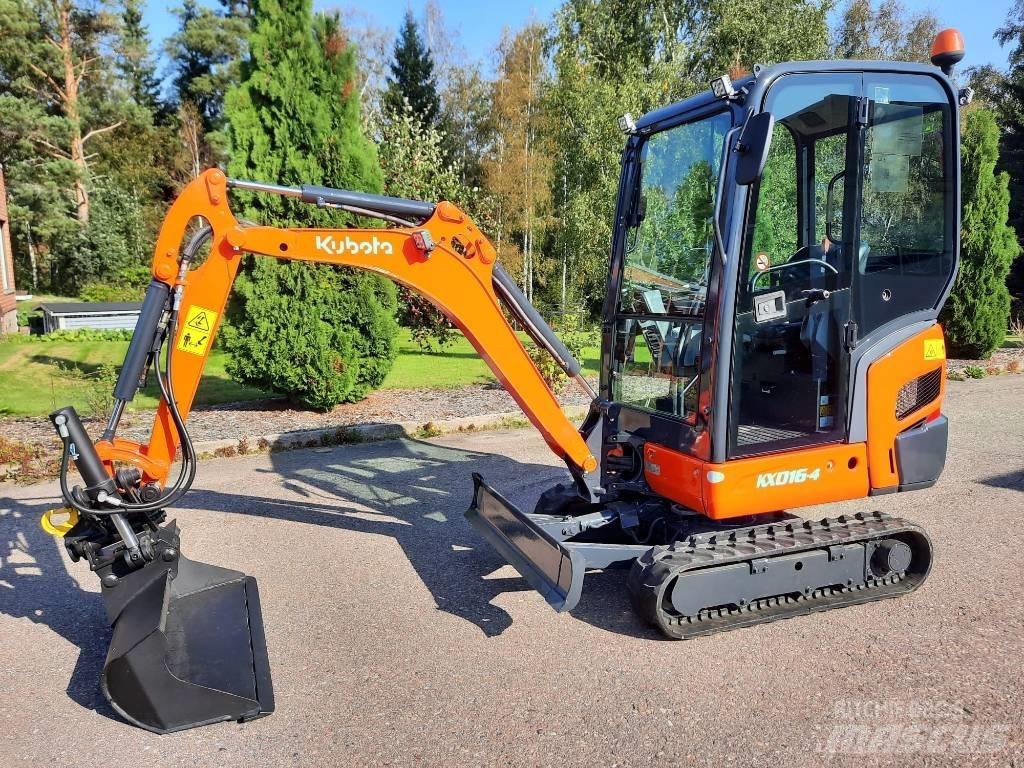 Kubota KX016-4 Minigravemaskiner