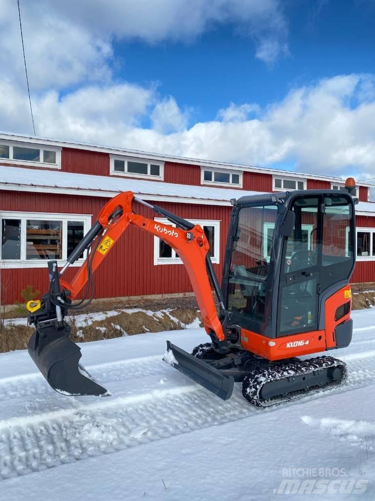 Kubota KX016-4 Minigravemaskiner