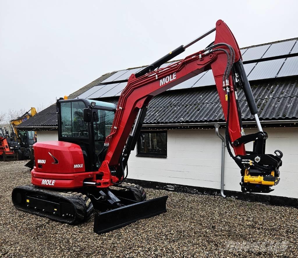 Mole M60 Gravemaskiner på larvebånd