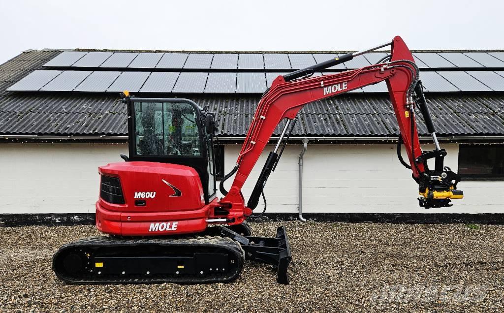 Mole M60 Gravemaskiner på larvebånd