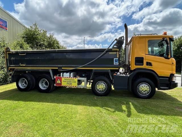 Scania P410 XT Lastbiler med tip