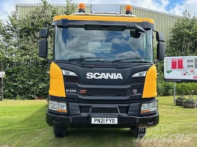 Scania P410 XT Lastbiler med tip