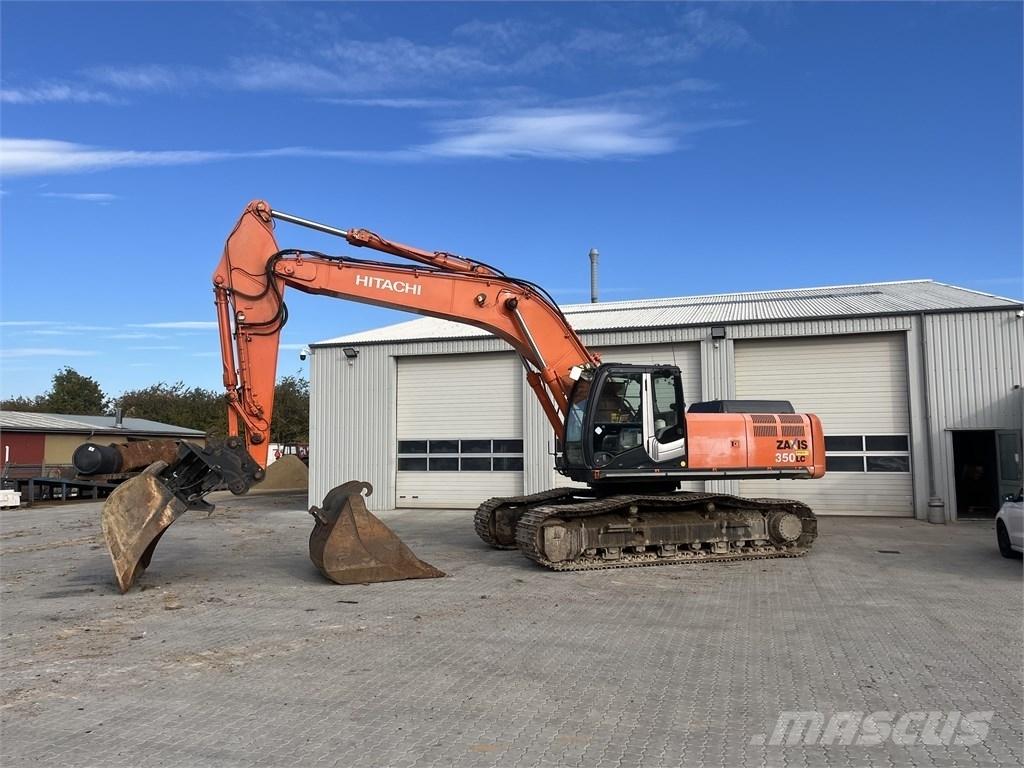 Hitachi 350LC Gravemaskiner på larvebånd