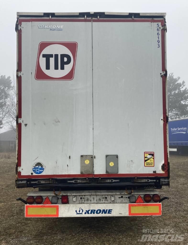 Krone SDP27 Semi-trailer med Gardinsider