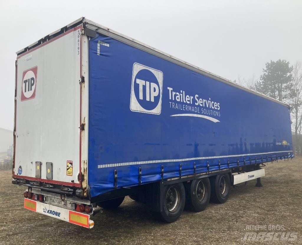 Krone SDP27 Semi-trailer med Gardinsider