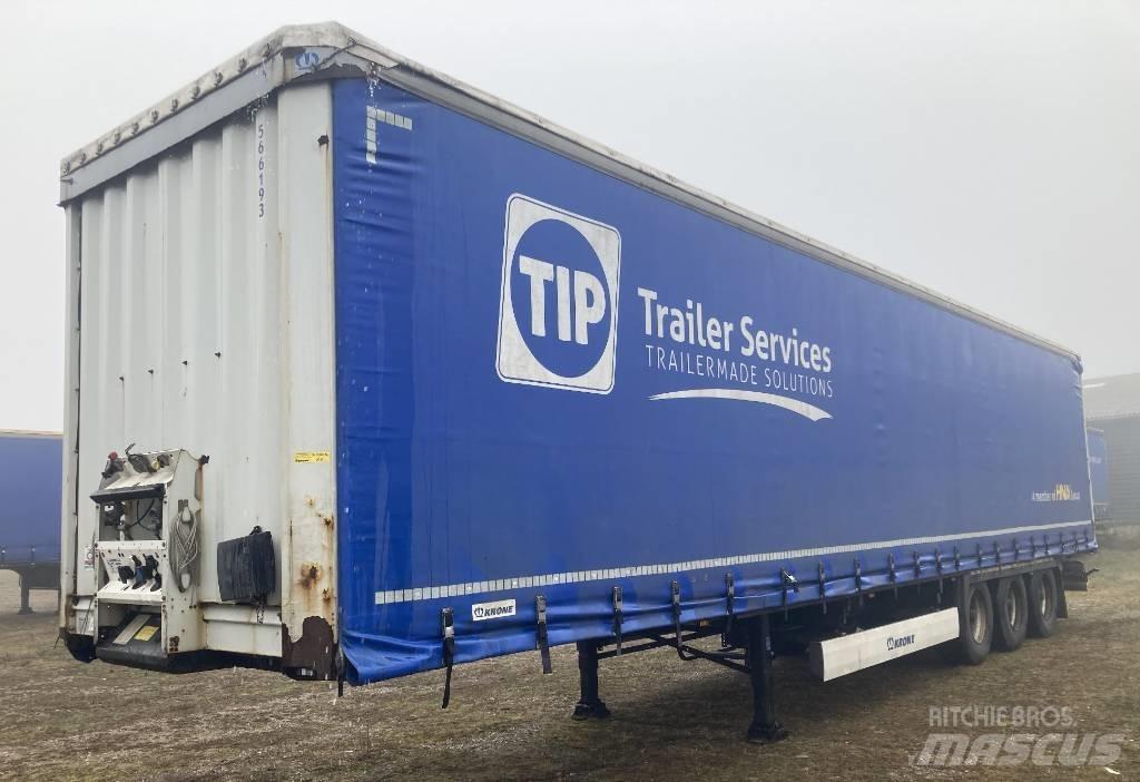 Krone SDP27 Semi-trailer med Gardinsider