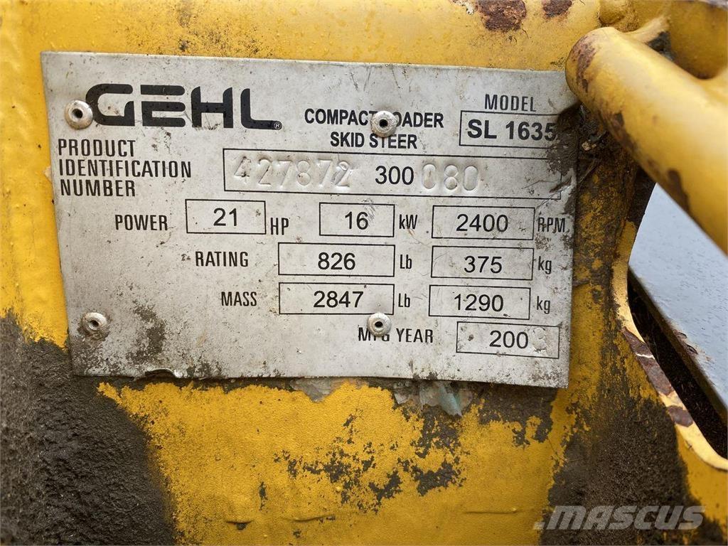 Gehl SL1650 Minilæsser - knækstyret