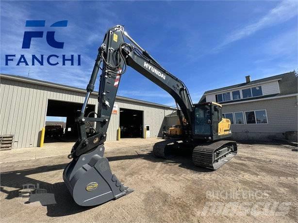 Hyundai 220lc Gravemaskiner på larvebånd
