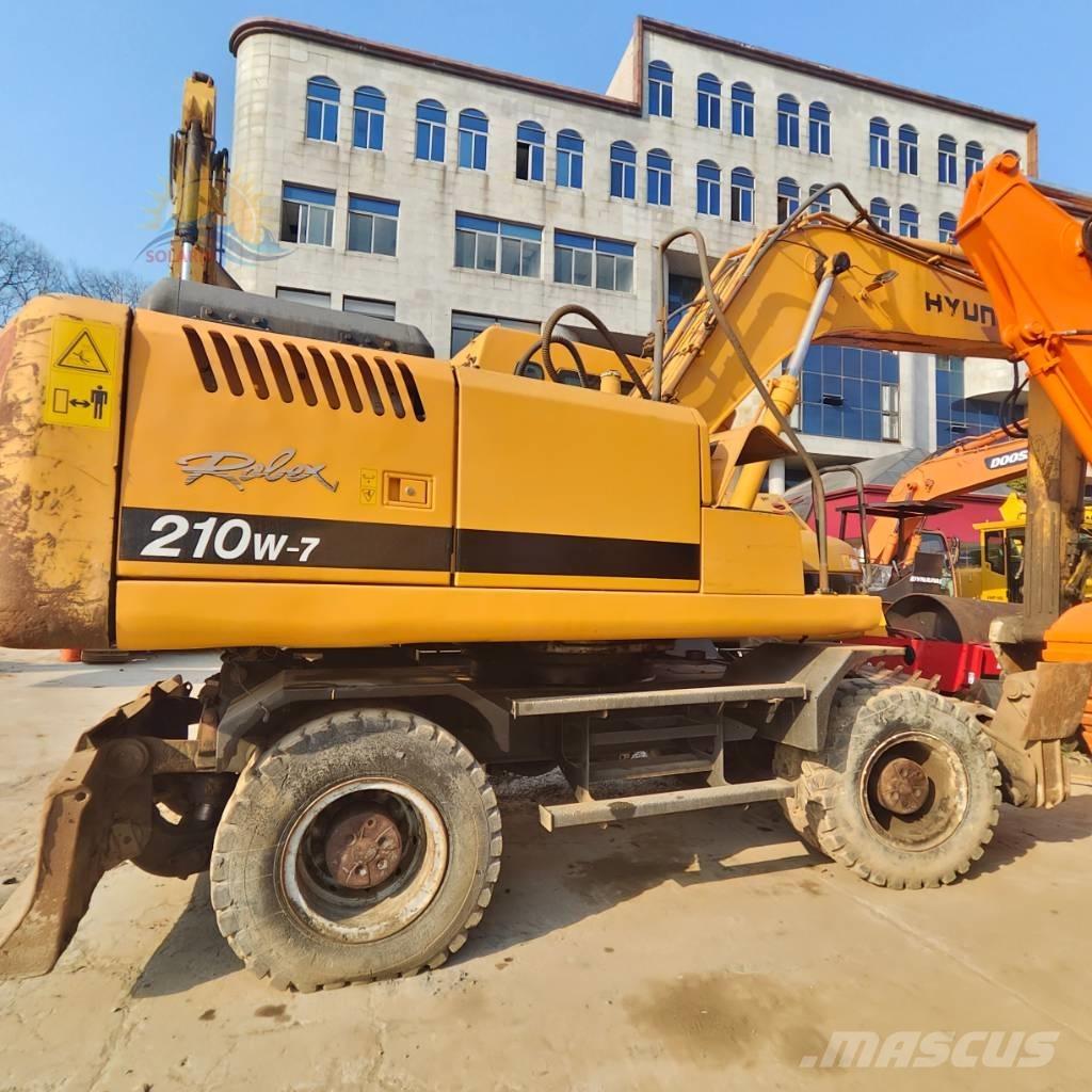 Hyundai Robex 210W-7 Gravemaskiner på hjul