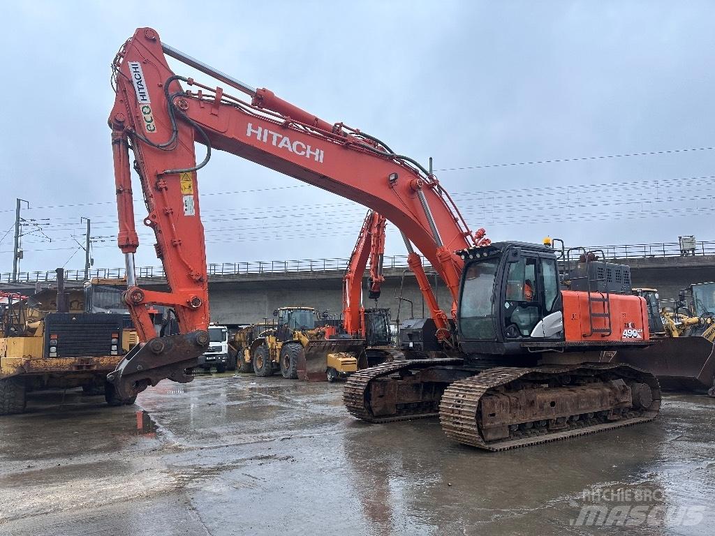 Hitachi ZX 490 LCH Gravemaskiner på larvebånd