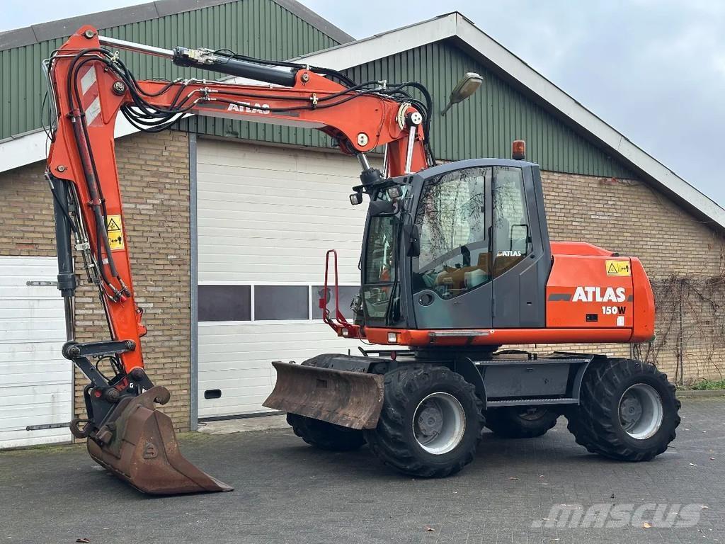 Atlas 150 W Gravemaskiner på hjul