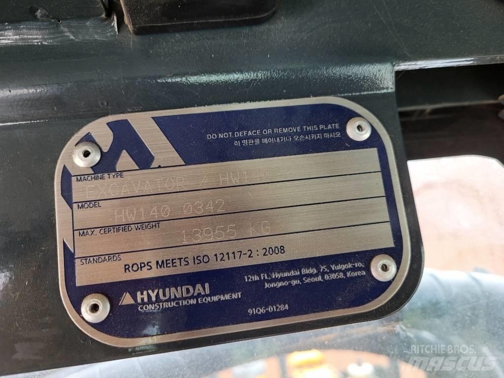 Hyundai HW 140 Kraner til hårdt terræn