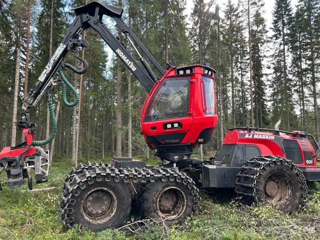 Komatsu 931 Skovningsmaskiner